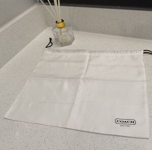 Coach dust bag. ....It Sold